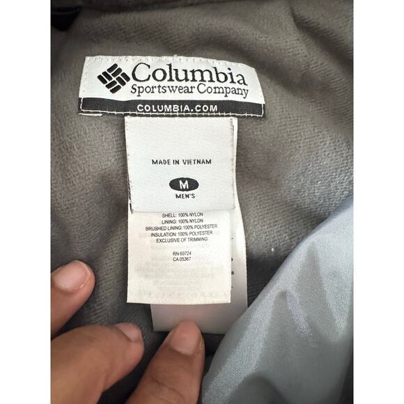 Columbia Mens Snow Pants Black Ski Pants Outerwear SIZE M - Picture 7 of 8